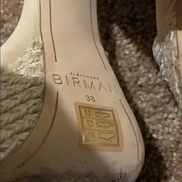 Alexandre Birman Alice espadrille nude heels. 38 - Picture 10 of 12